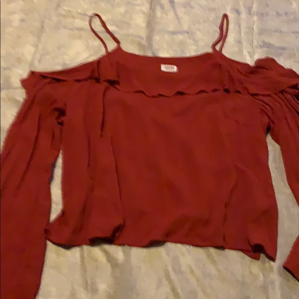 Rust blouse